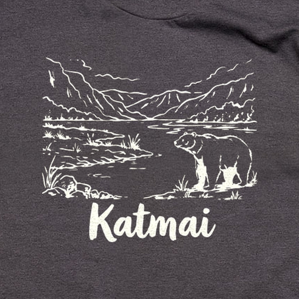 Katmai Line Drawing T-Shirt