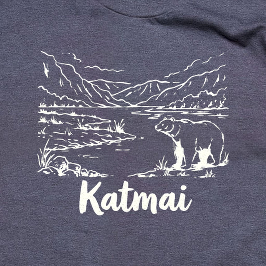 Katmai Line Drawing T-Shirt