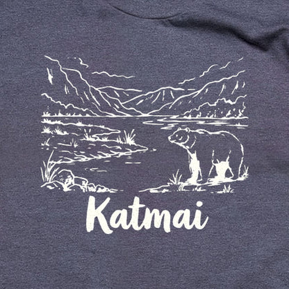 Katmai Line Drawing T-Shirt