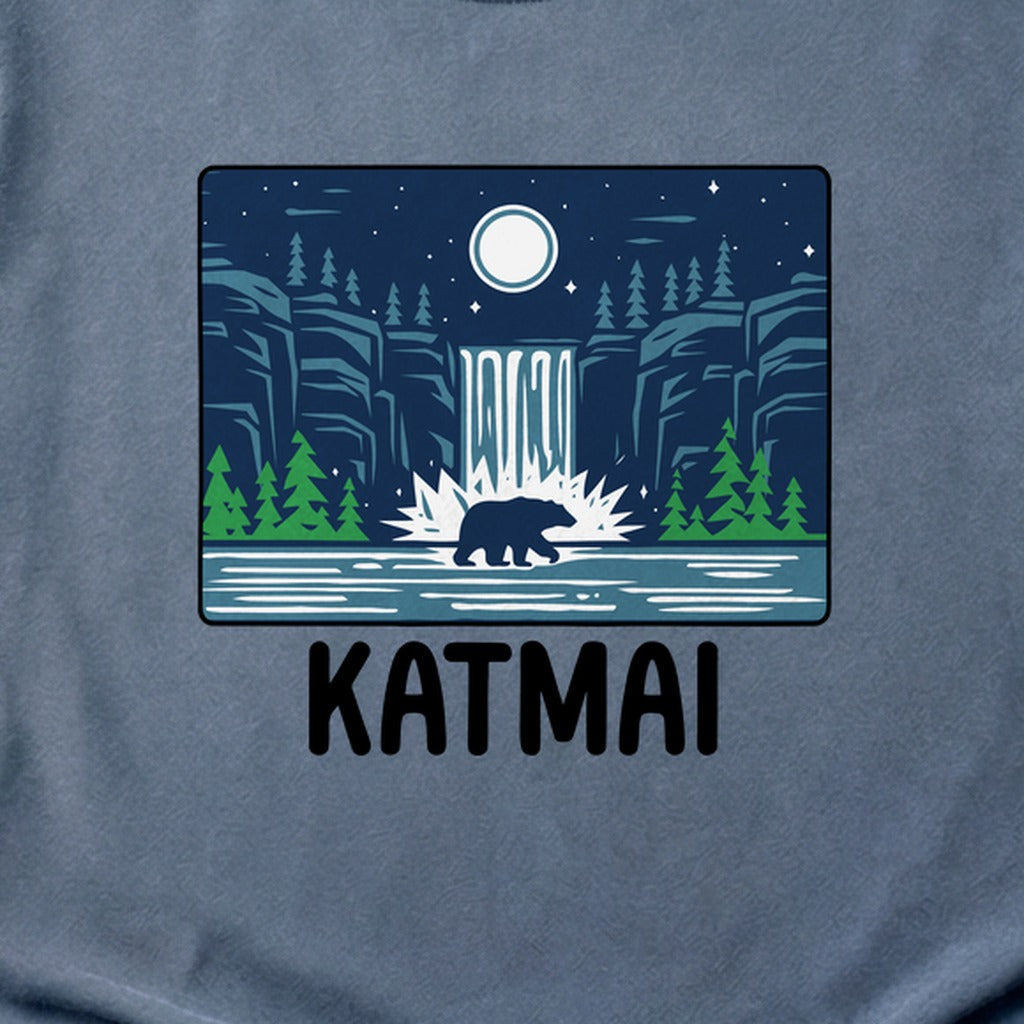 Katmai at Night Cotton T-Shirt