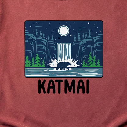 Katmai at Night Cotton T-Shirt
