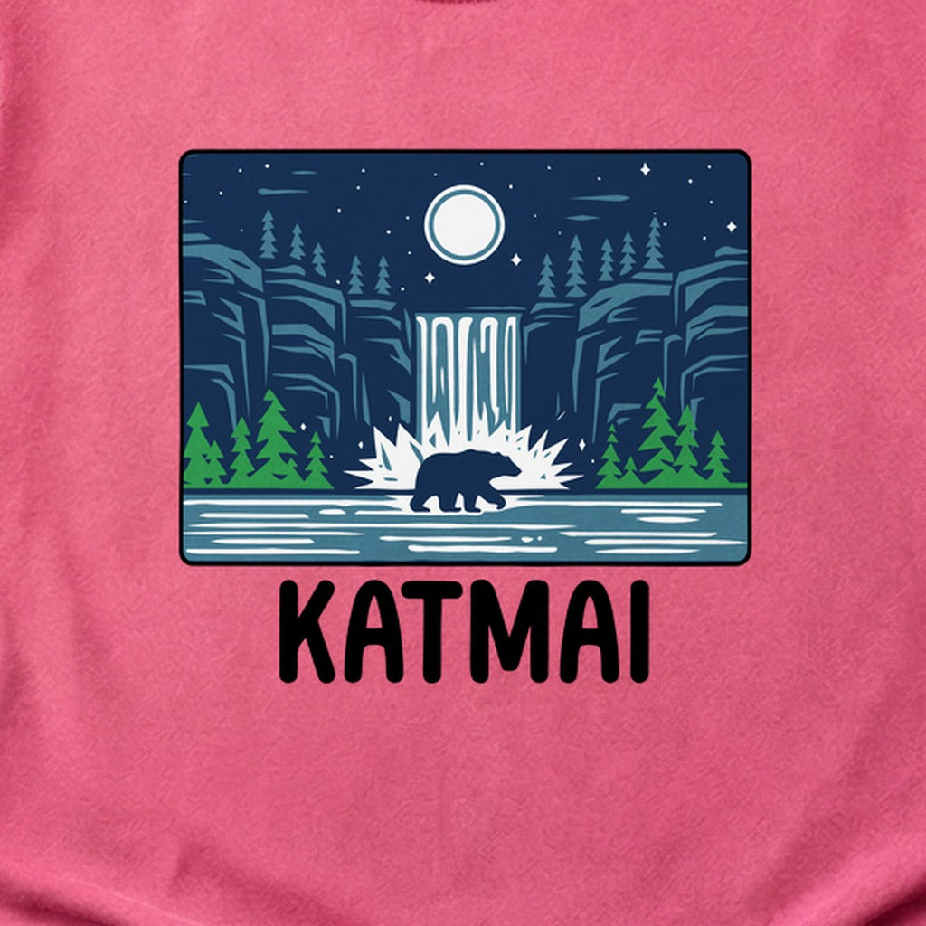 Katmai at Night Cotton T-Shirt