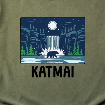 Katmai at Night Cotton T-Shirt