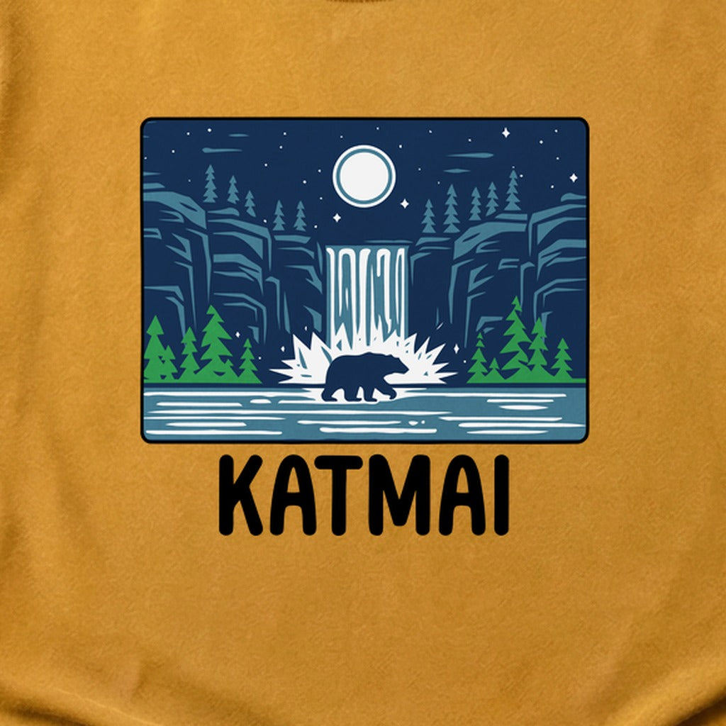 Katmai at Night Cotton T-Shirt
