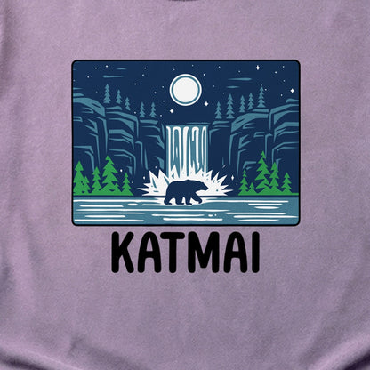 Katmai at Night Cotton T-Shirt