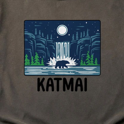 Katmai at Night Cotton T-Shirt