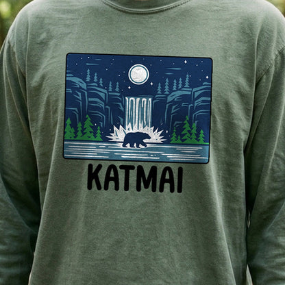 Katmai at Night Premium Long Sleeve
