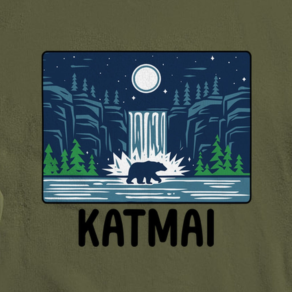 Katmai at Night Crewneck Sweatshirt