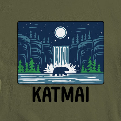 Katmai at Night Crewneck Sweatshirt