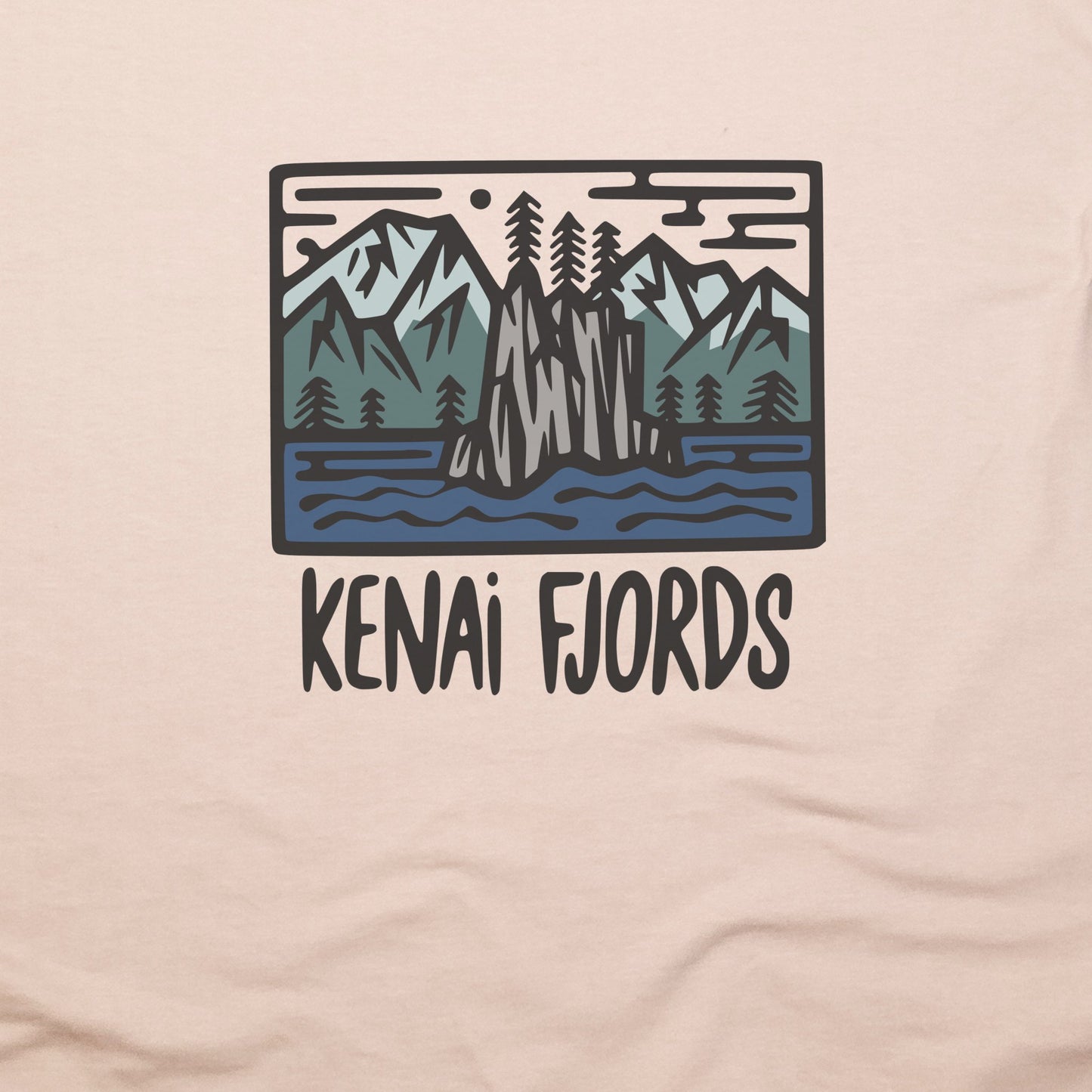 Kenai Fjords National Park T-Shirt Adventure and Outdoors Themed T-Shirt