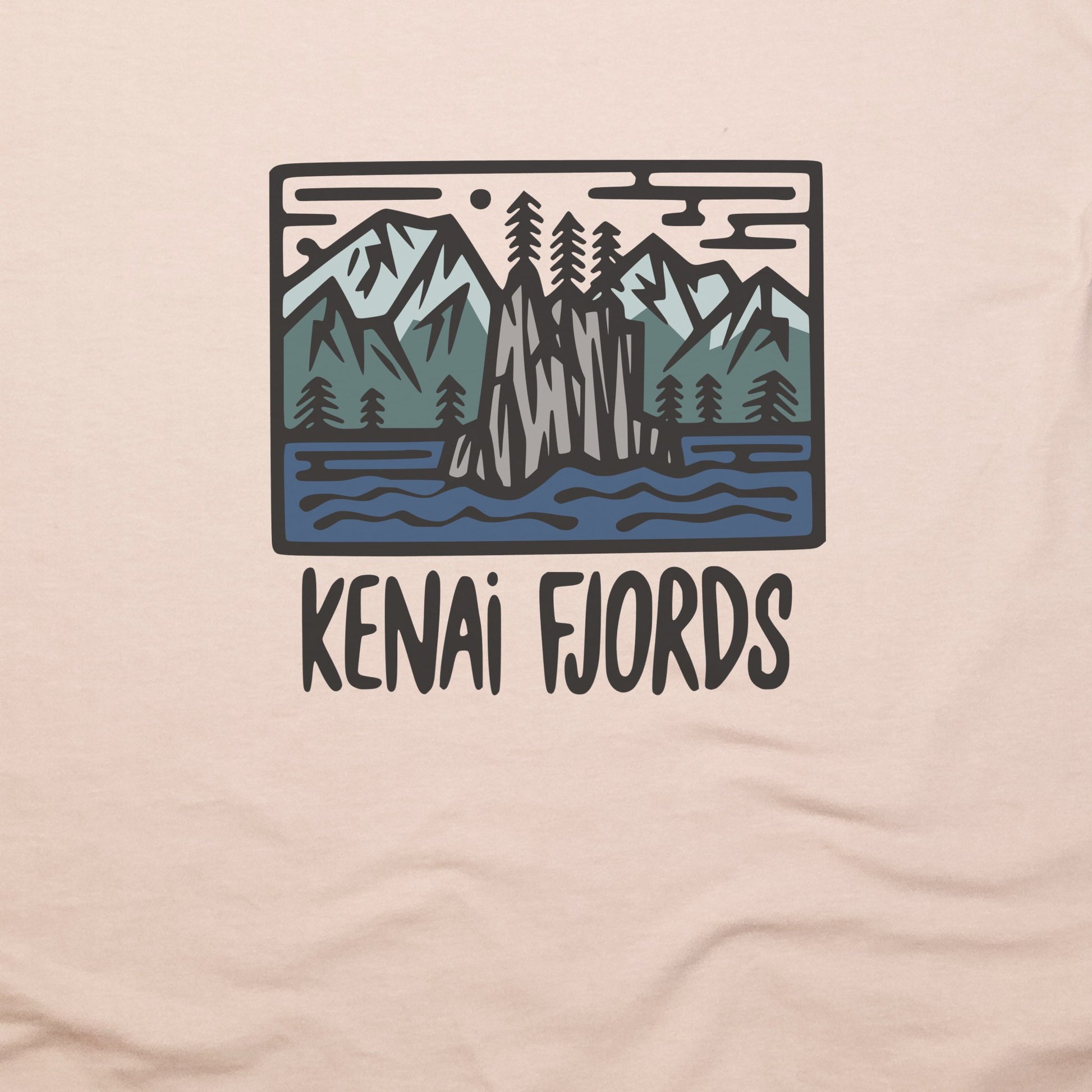 Kenai Fjords National Park T-Shirt Adventure and Outdoors Themed T-Shirt