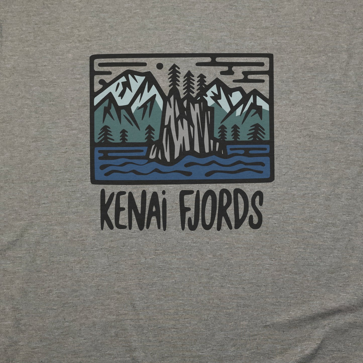 Kenai Fjords National Park T-Shirt Adventure and Outdoors Themed T-Shirt