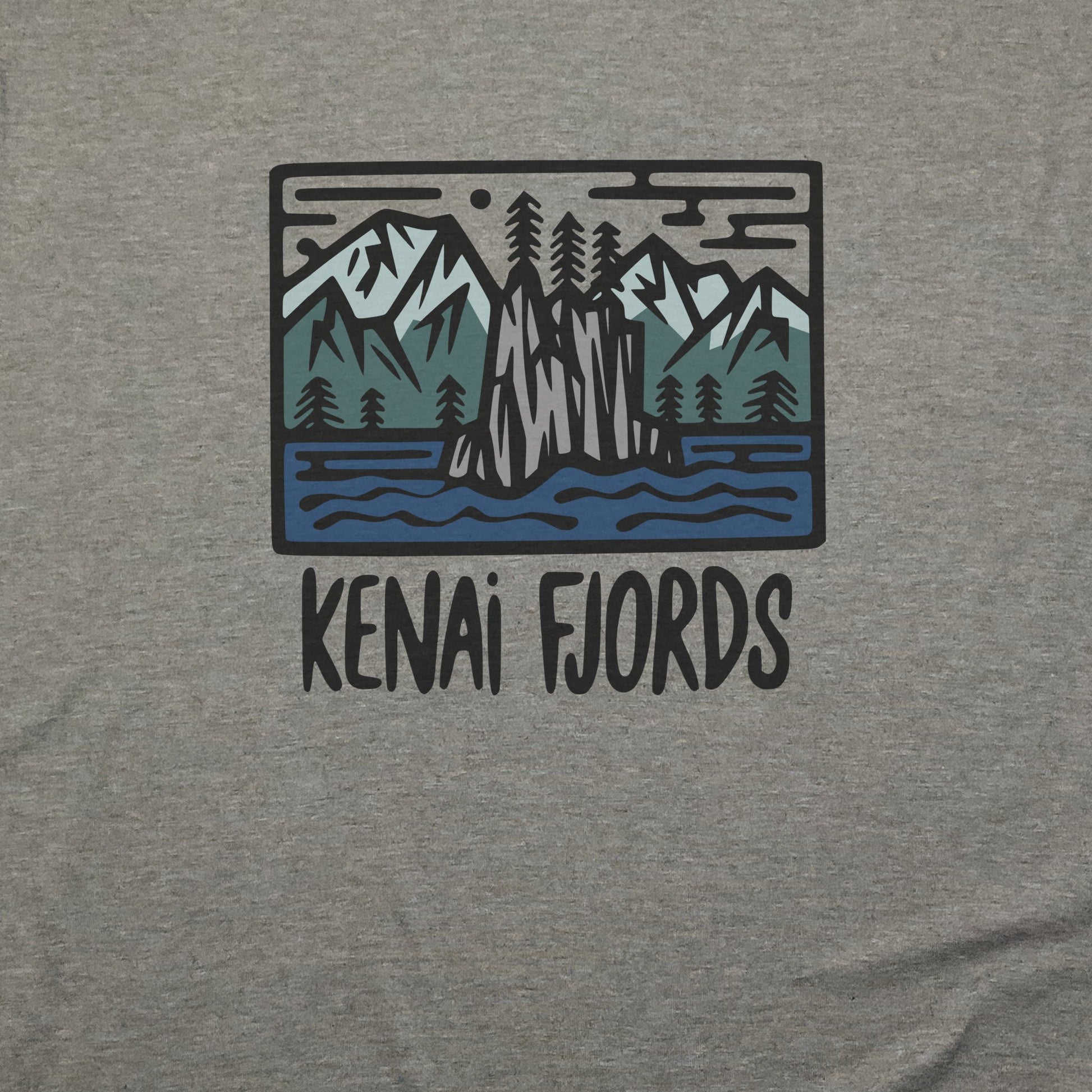 Kenai Fjords National Park T-Shirt Adventure and Outdoors Themed T-Shirt
