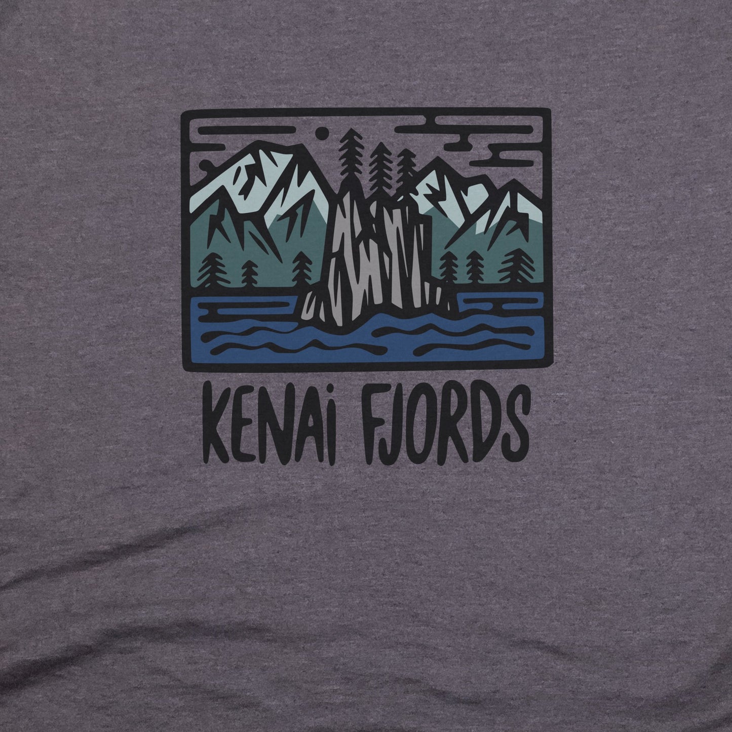 Kenai Fjords National Park T-Shirt Adventure and Outdoors Themed T-Shirt