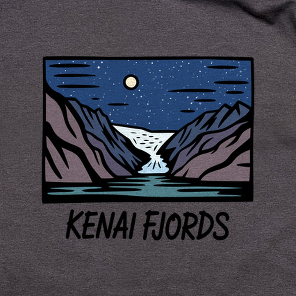 Kenai Fjords at Night T-Shirt