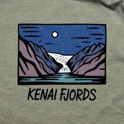 Kenai Fjords at Night T-Shirt