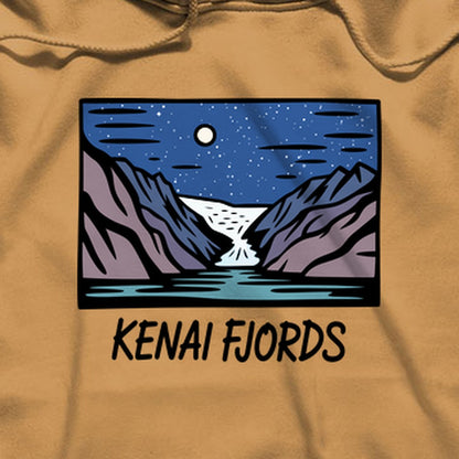 Kenai Fjords at Night Hoodie