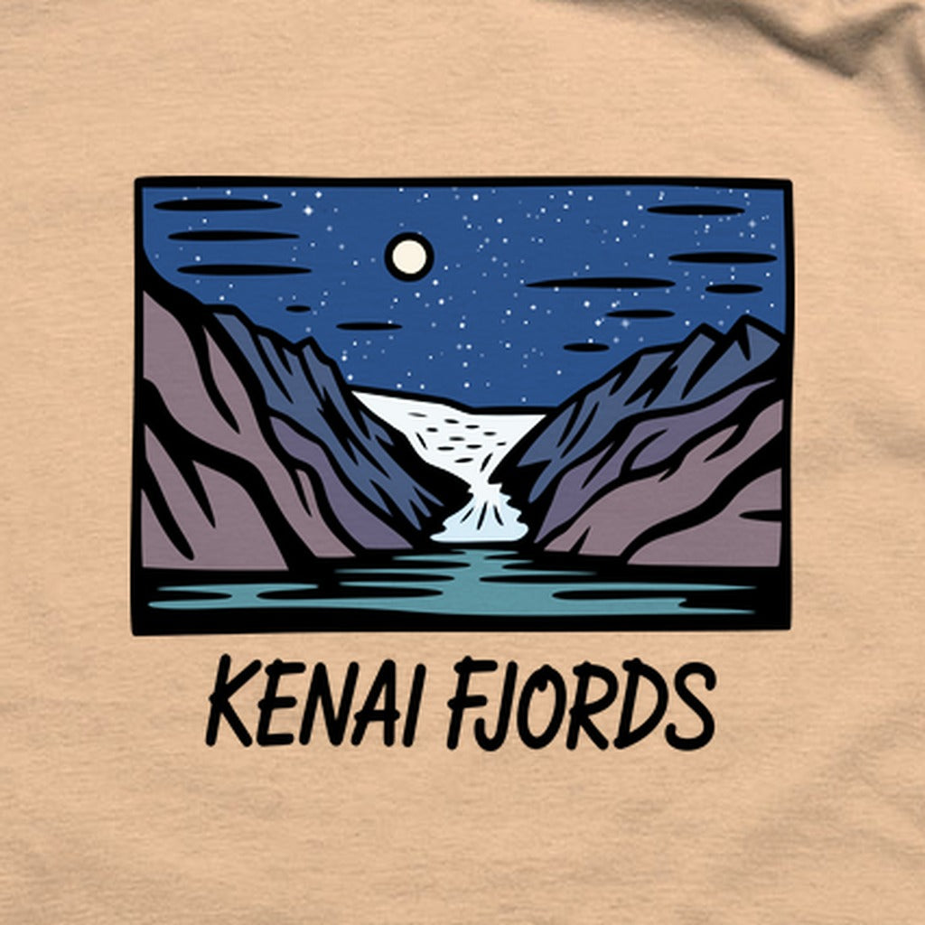 Kenai Fjords at Night T-Shirt
