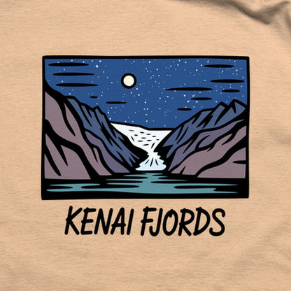 Kenai Fjords at Night T-Shirt