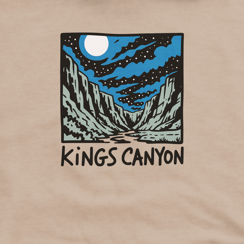 Kings Canyon at Night Hoodie