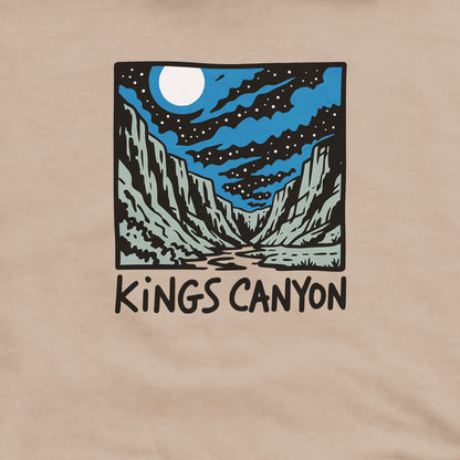 Kings Canyon at Night Hoodie