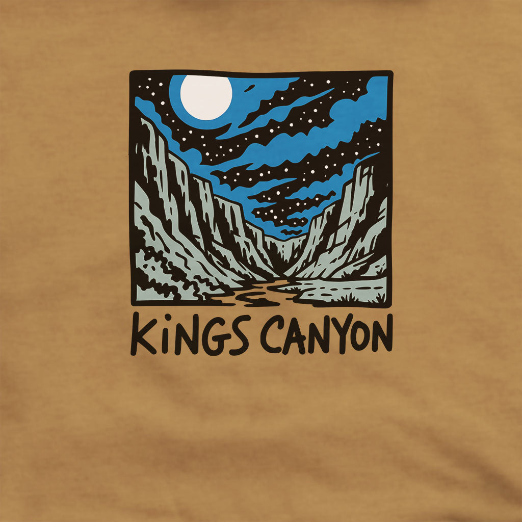 Kings Canyon at Night Hoodie