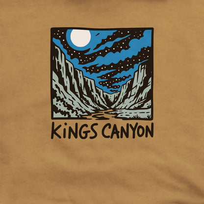 Kings Canyon at Night Hoodie