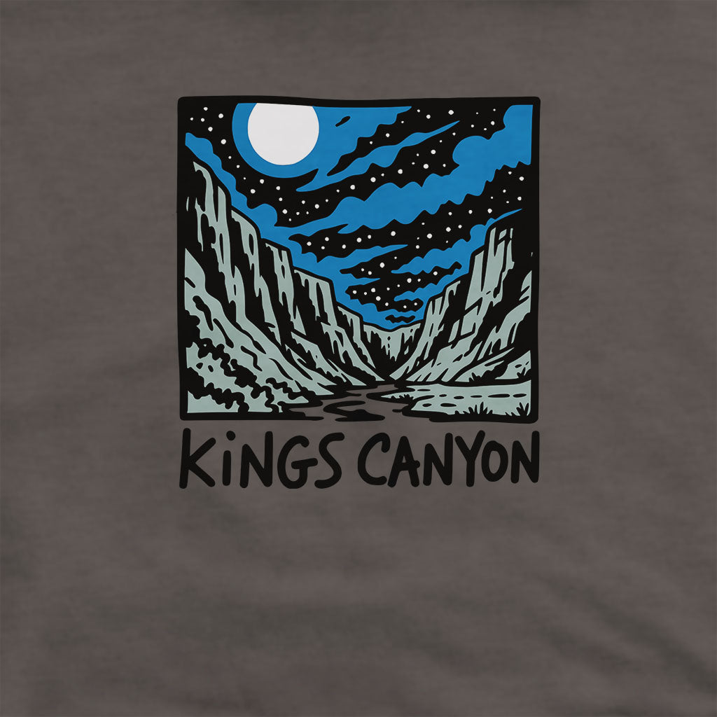 Kings Canyon at Night Hoodie