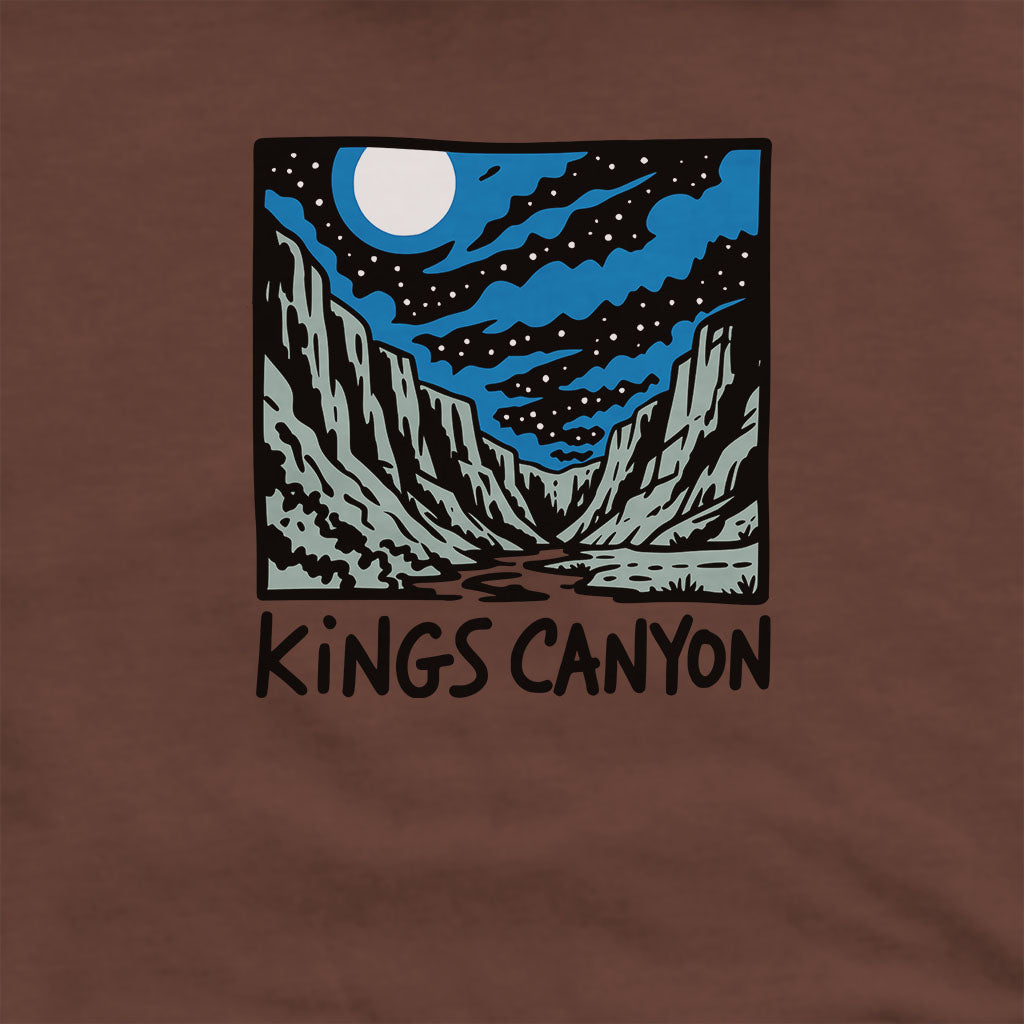 Kings Canyon at Night Hoodie