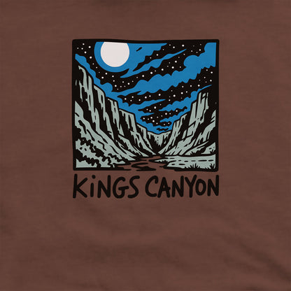 Kings Canyon at Night Hoodie