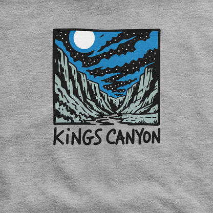 Kings Canyon at Night Hoodie