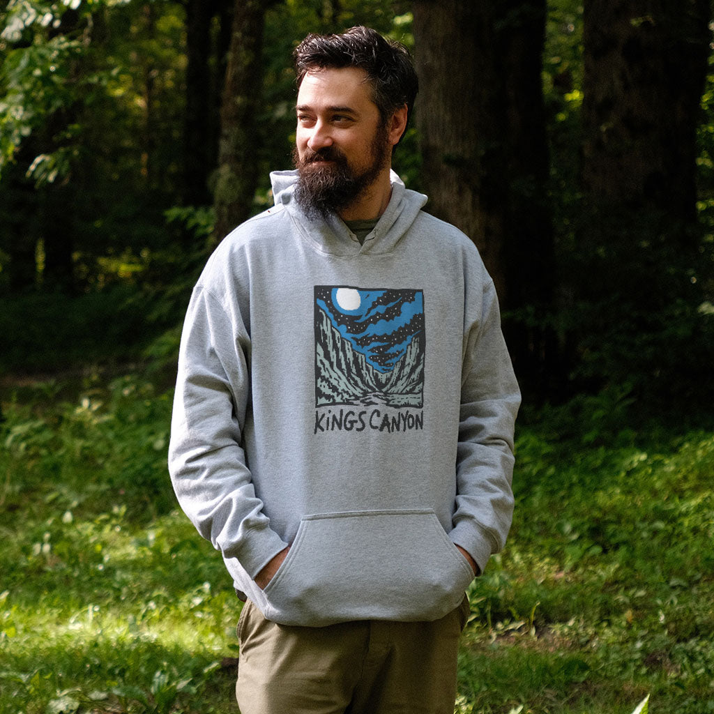 Kings Canyon at Night Hoodie