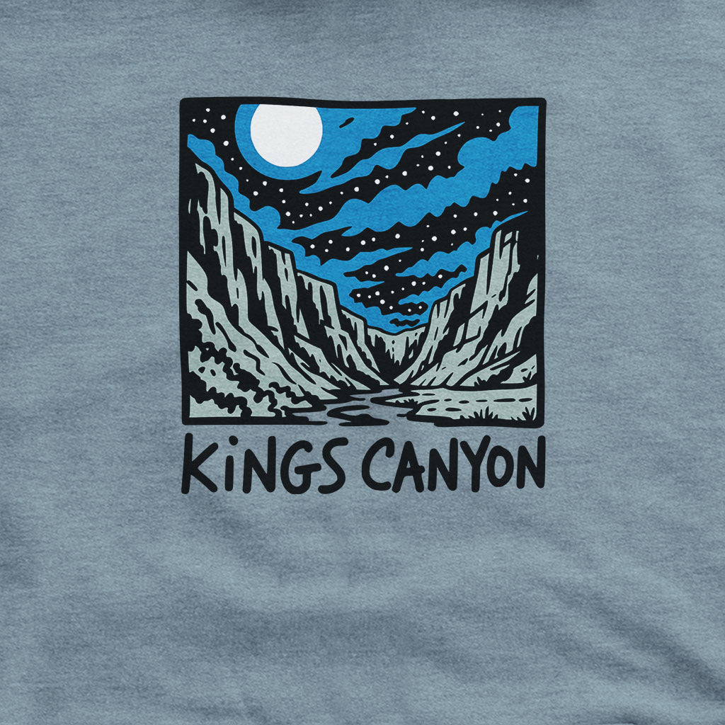 Kings Canyon at Night Hoodie