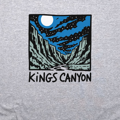 Kings Canyon at Night Crewneck Sweatshirt