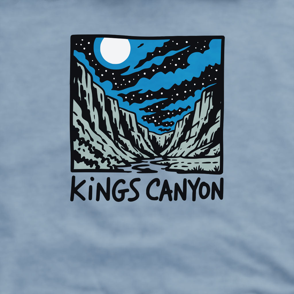 Kings Canyon at Night Crewneck Sweatshirt