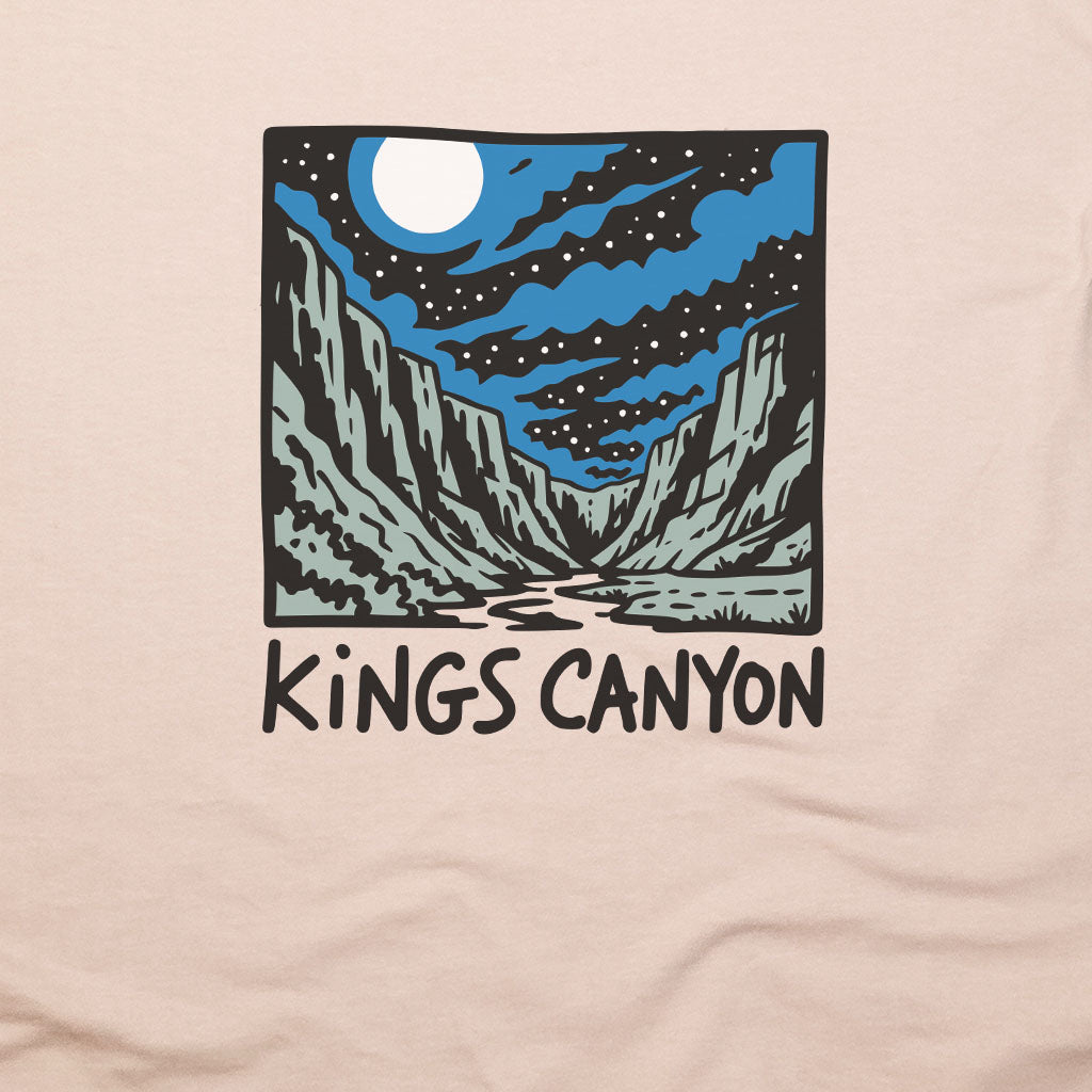 Kings Canyon at Night T-Shirt