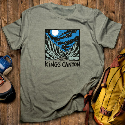 Kings Canyon at Night T-Shirt