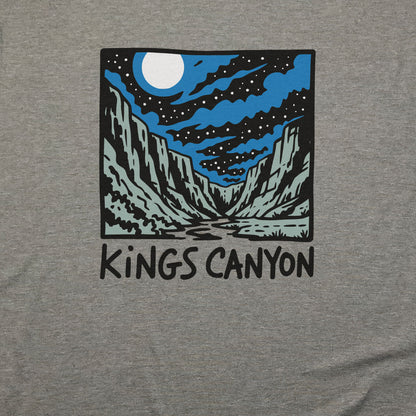 Kings Canyon at Night T-Shirt