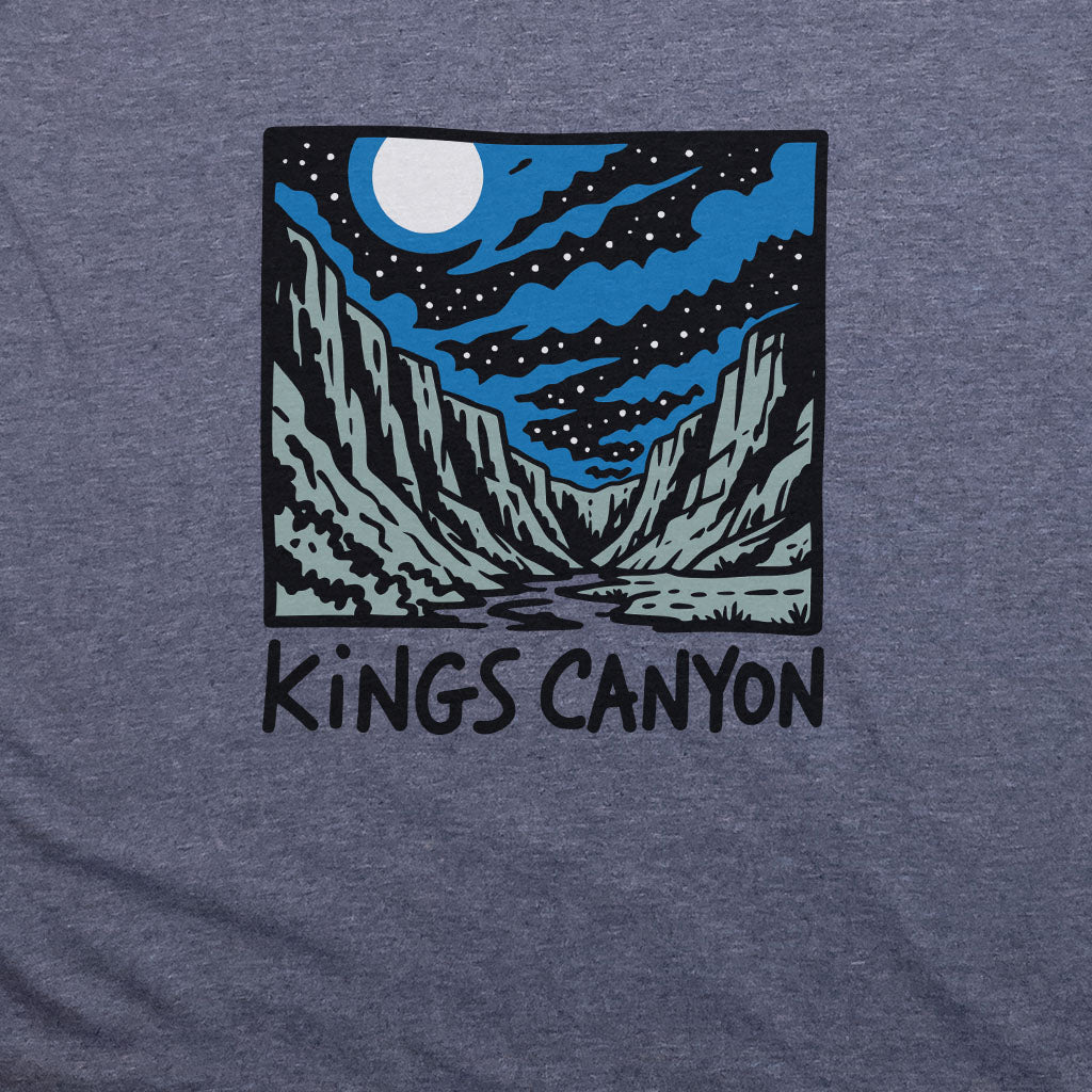 Kings Canyon at Night T-Shirt