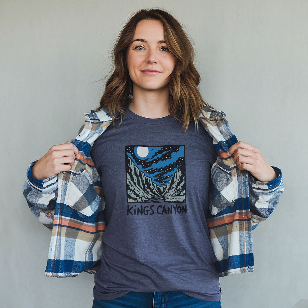 Kings Canyon at Night T-Shirt