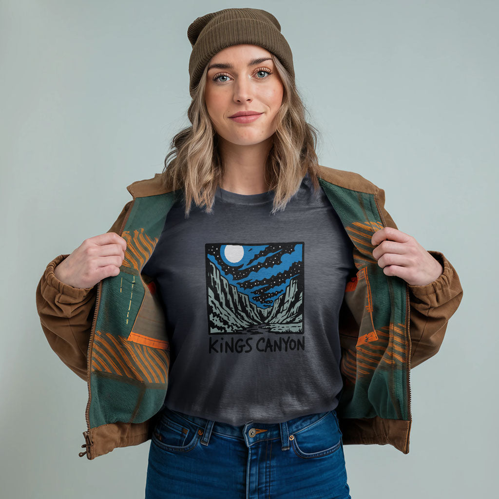 Kings Canyon at Night T-Shirt