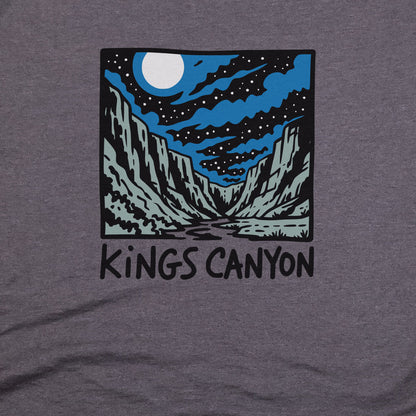 Kings Canyon at Night T-Shirt