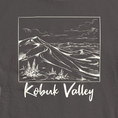 Kobuk Valley Line Drawing Crewneck Sweatshirt