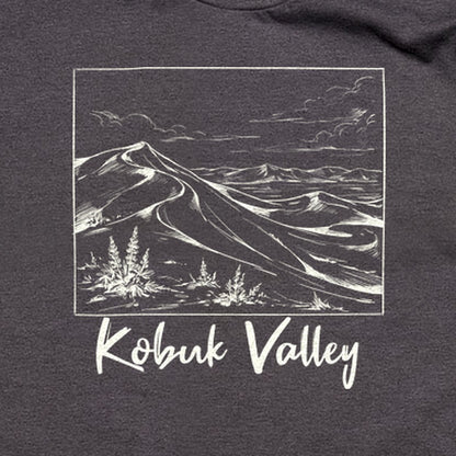 Kobuk Valley Line Drawing T-Shirt