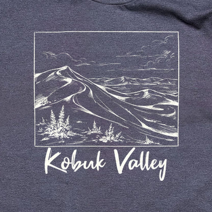 Kobuk Valley Line Drawing T-Shirt