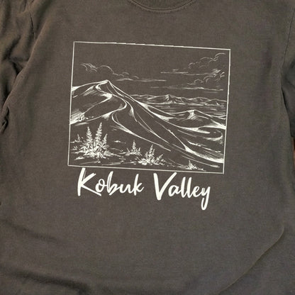 Kobuk Valley Line Drawing Premium Long Sleeve