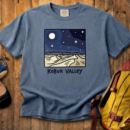 Kobuk Valley National Park at Night Cotton T-Shirt