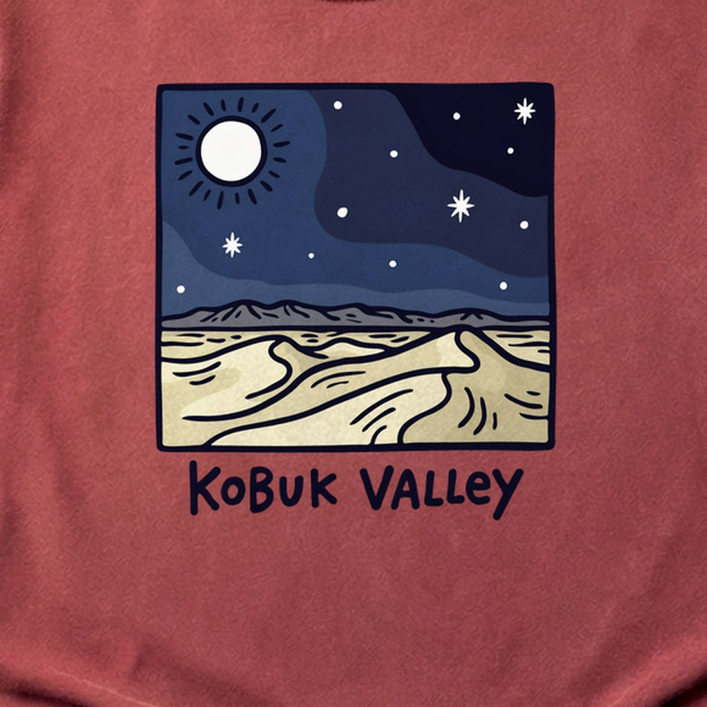 Kobuk Valley National Park at Night Cotton T-Shirt