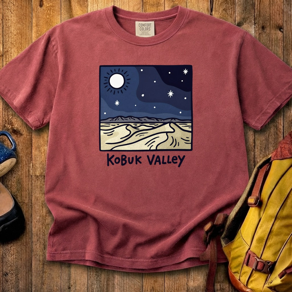 Kobuk Valley National Park at Night Cotton T-Shirt