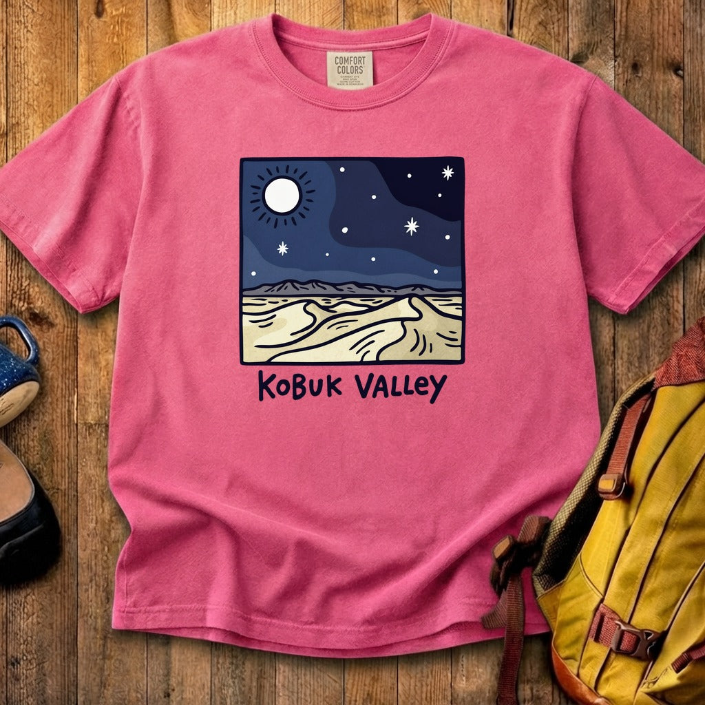 Kobuk Valley National Park at Night Cotton T-Shirt